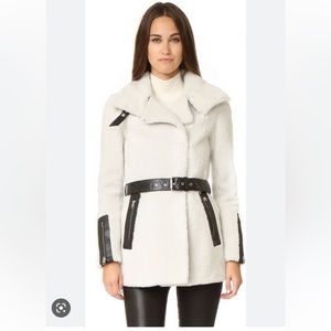 Mackage Kinsley Merino Wool belted jacket, size US M